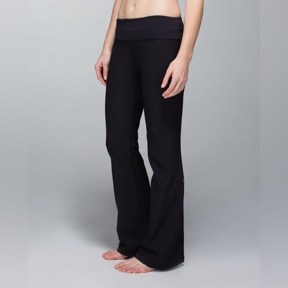 Lululemon Groove Flare Pant in Black - Picture 2 of 8